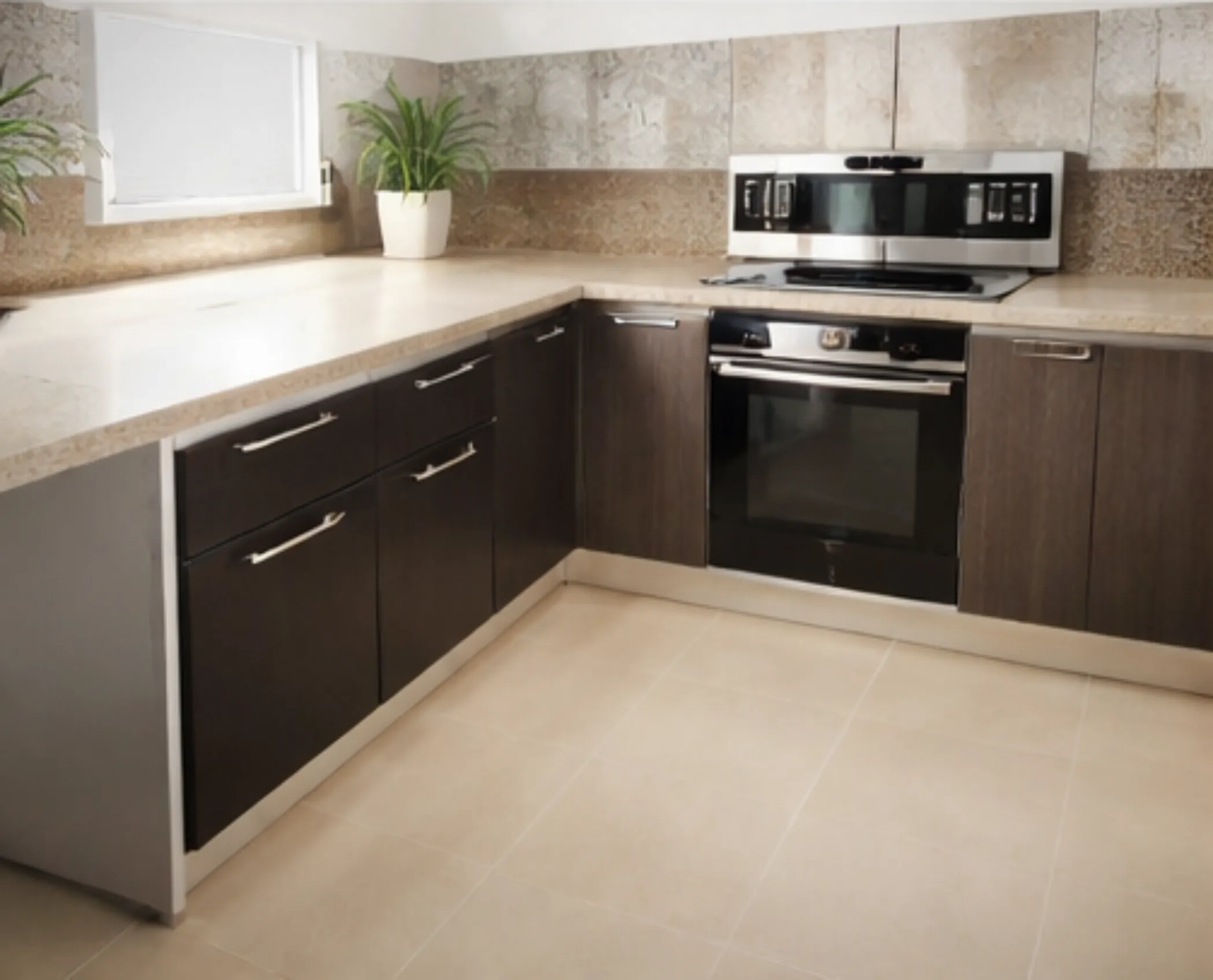 Cocina moderna en madera