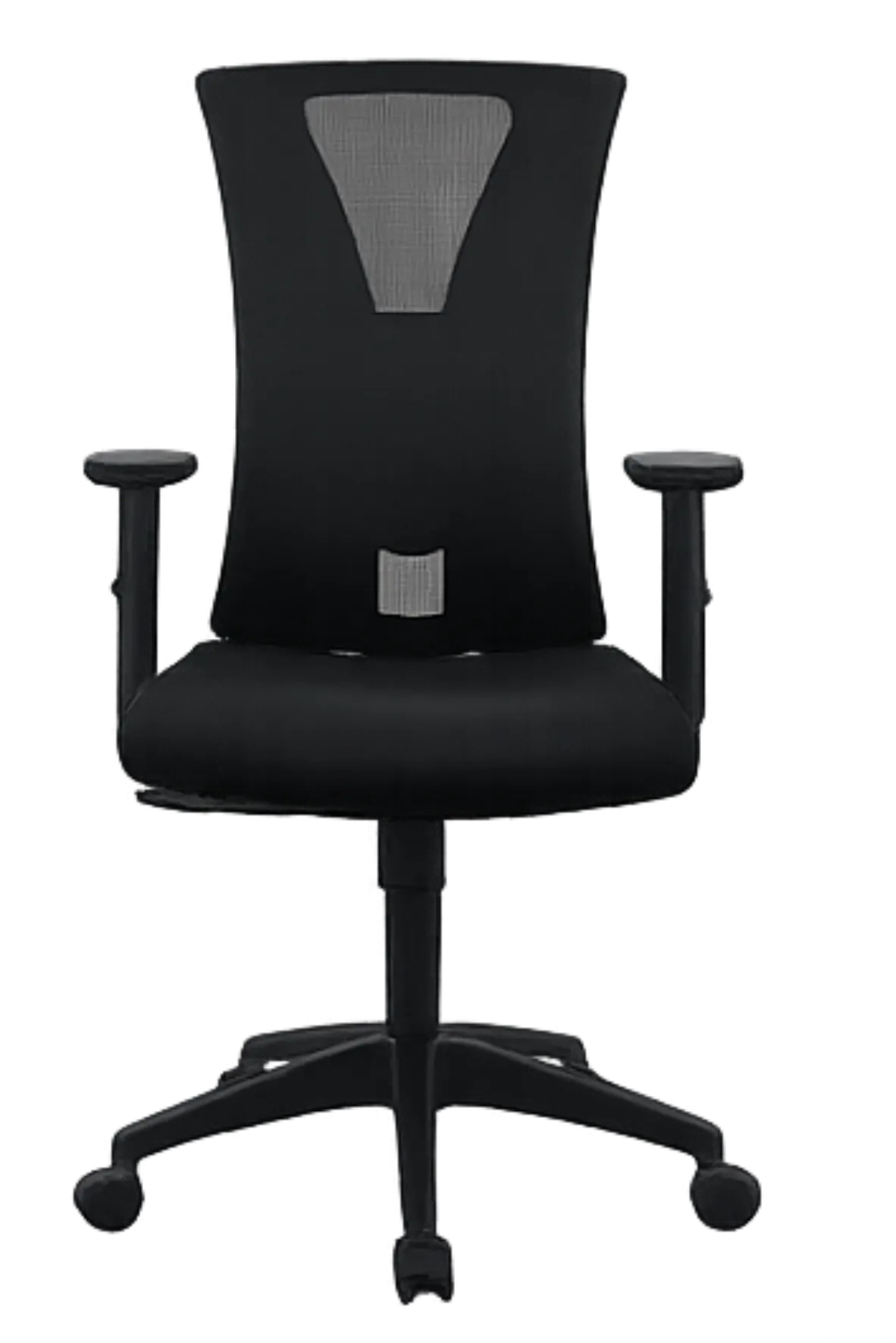 Silla con respaldo en malla y ajuste de inclinación